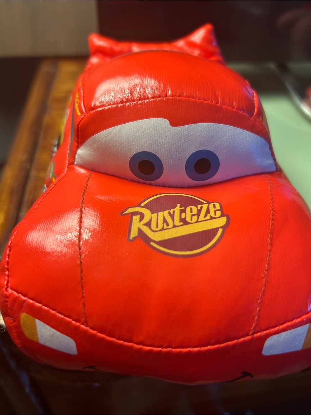 Disney Lightning McQueen Cars red 6.5” x 3.5”  Disney store